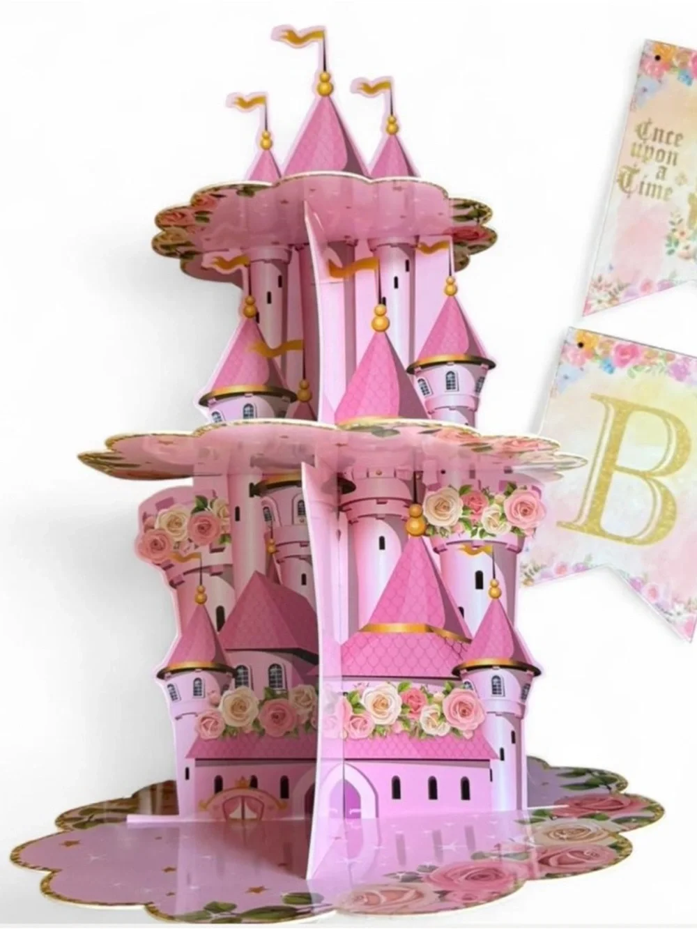 Princess once upon a time Birthday Party Supplies Set